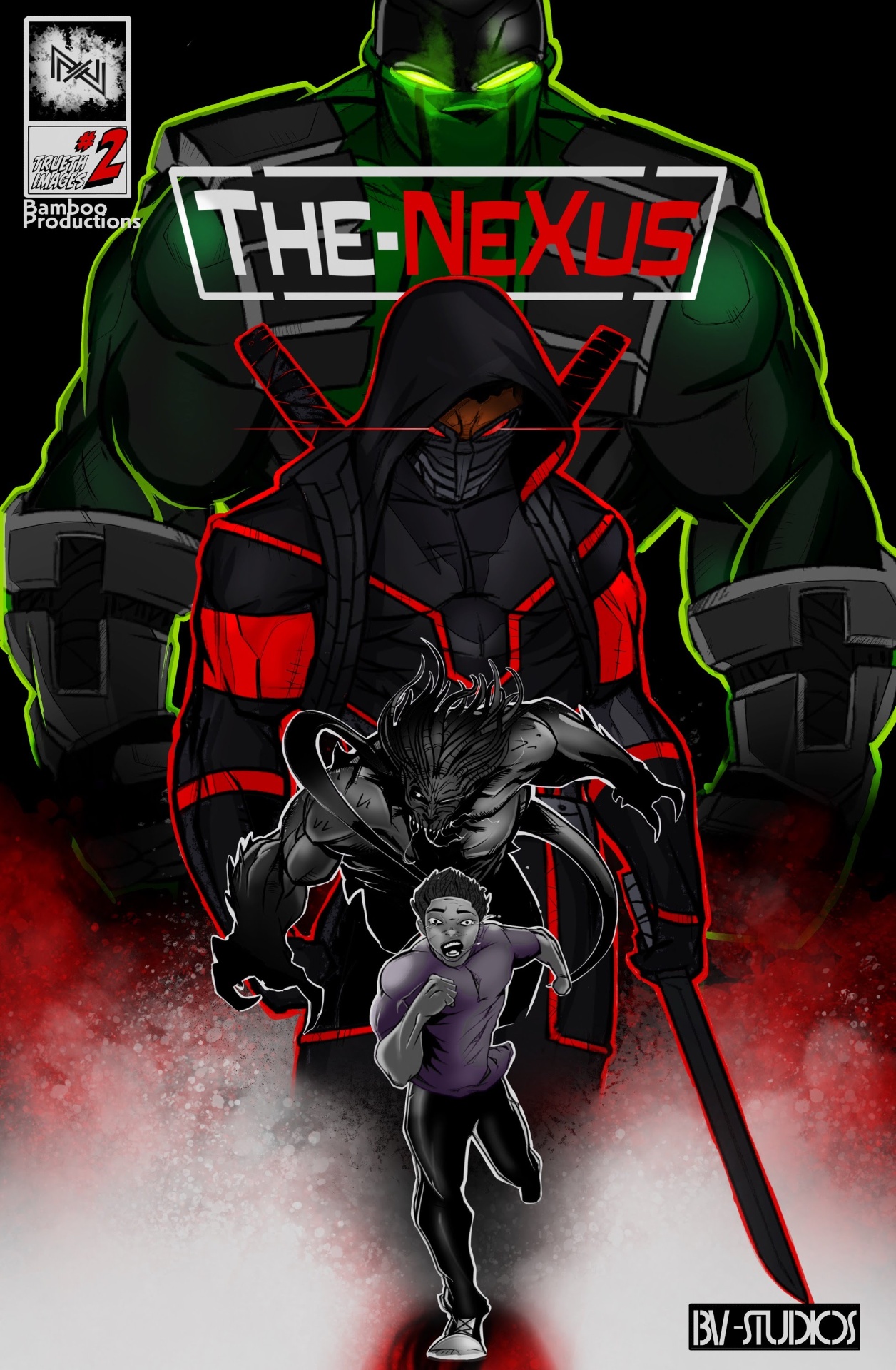 THE NEXUS Issue #2 comic cover